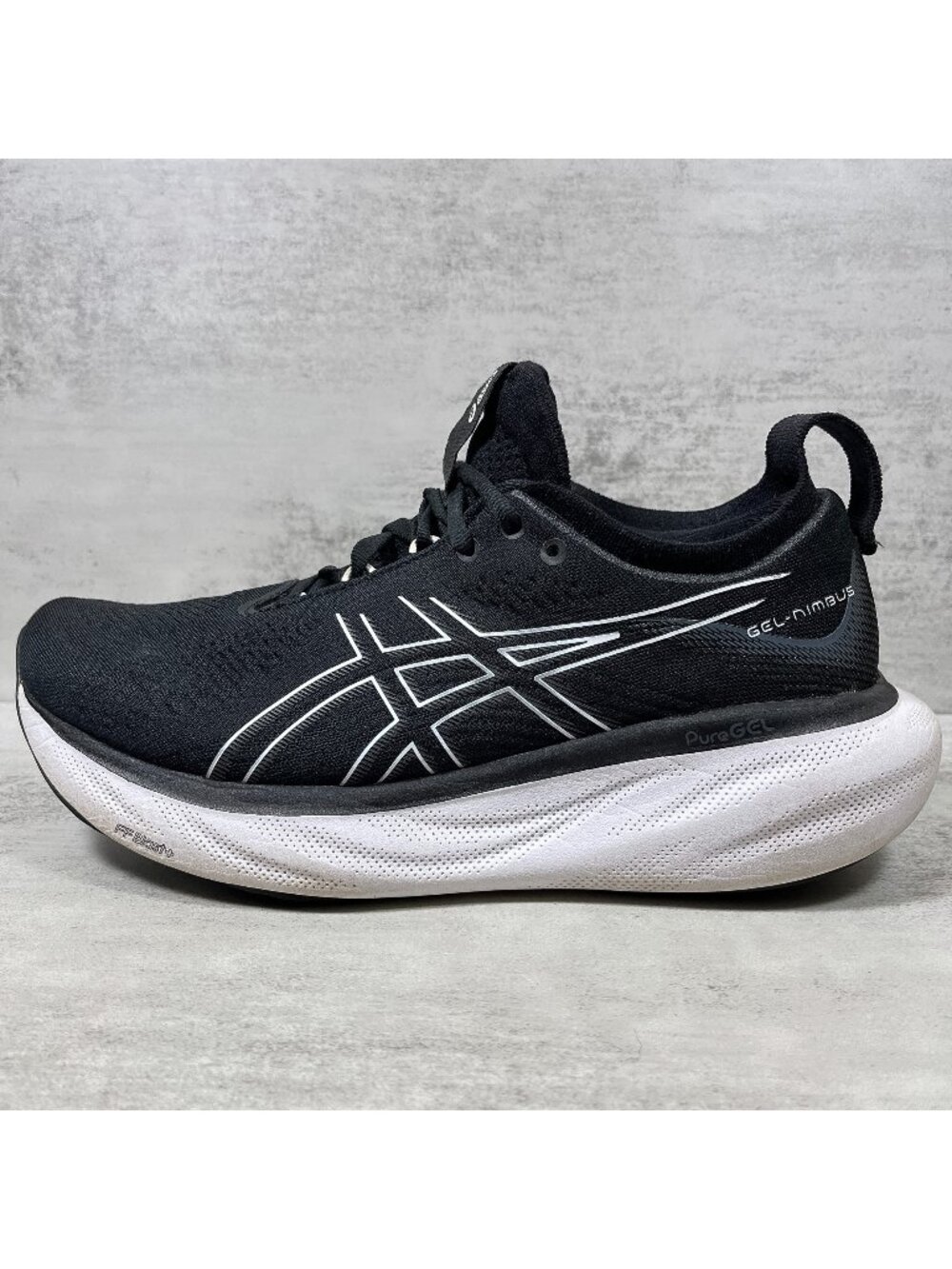 Asics Gel Nimbus 25 Running Shoes - Women's Size 9 - Black